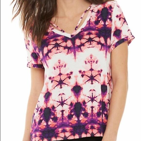 Rock & Republic Tie Dye Tee Size Medium - Picture 1 of 8